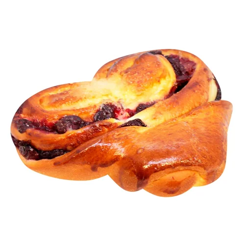 Плюшка з вишнею 150г