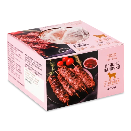 Палички М'ясні З Ягняти Сиров'ялені Soloviov, к/у, 400г