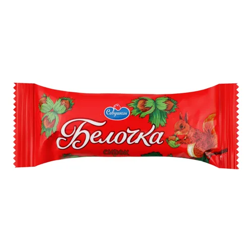 Сирок глазурований 20% з наповнювачем Шоколад-Фундук Білочка Савушкин м/у 40г