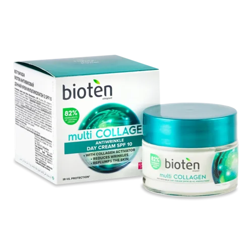 Крем Bioten MultiCollagen SPF10 антивіковий денний