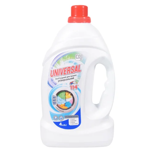 Засіб рідкий для прання Субота Universal 4л