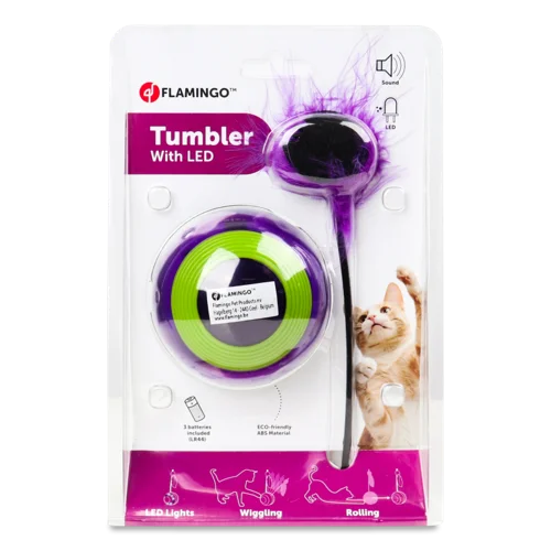 Іграшка Для Котів Електронна Тамблер Flamingo, 1шт