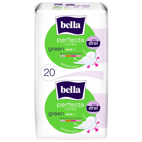 Прокладки гігієнічні Bella Perfecta Ultra Green 10+10шт