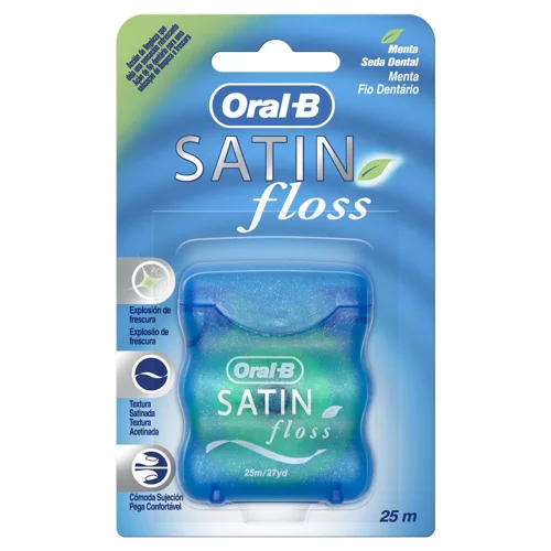 Зубна нитка Oral-B Satin Floss 25м