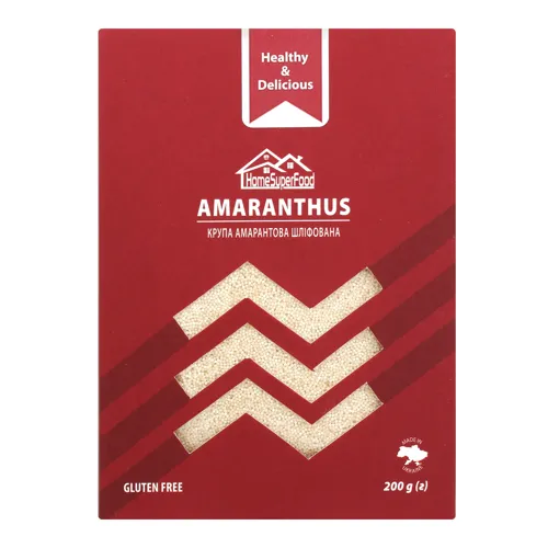 Крупа амарантова шліфована "Home Super Food" 200г.