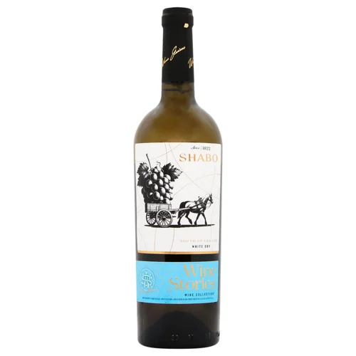 Вино Shabo Wine Stories біле сухе 9-14% 0,75л