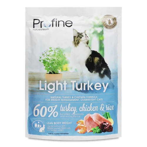 Корм сухий для котів Light Turkey Profine, д/п, 300 г