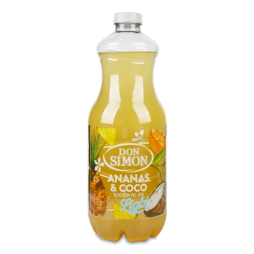 Напій Безалкогольний Соковий Пастеризований З Цукром Ананасово-Кокосовий Don Simon, п/пл 1.5л