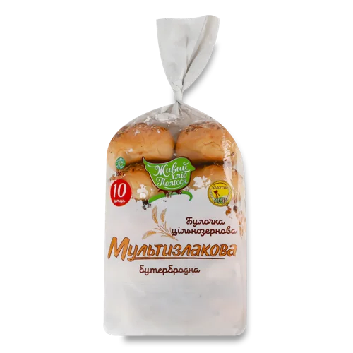 Булочка Бутербродна Цільнозернова Мультизлакова, в/ґ, 250г