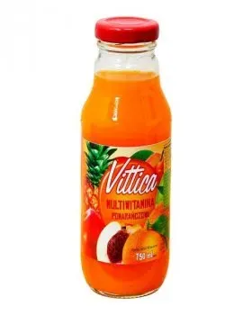 Напій соковий Vittica мультивітамін і апельсин, 750мл