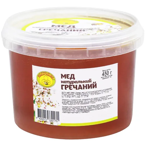 Мед Златомед Гречаний 450г