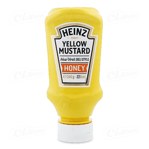 Гірчиця Heinz з медом, 240г