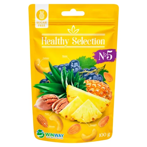 Суміш Winway №5 горіхів та сухофруктів 100г