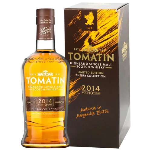 Віскі Tomatin Sherry Collection Manzanilla Edition 10 років 46% 0,7л