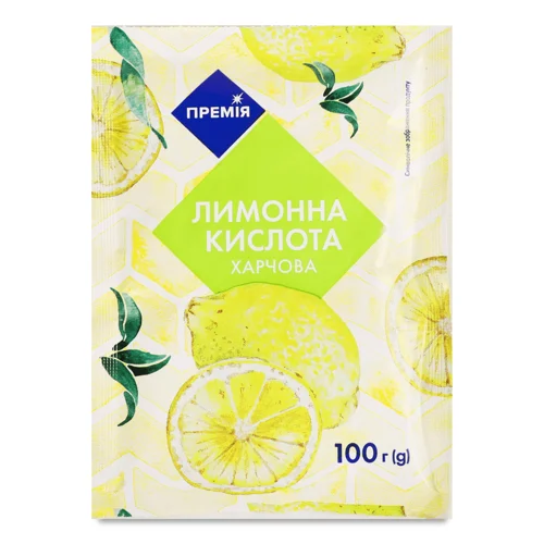 Кислота лимонна Премія,100г