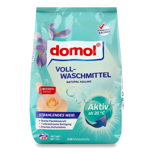 Пральний Порошок Natural Feeling Domol, 1.35кг, в/ґ