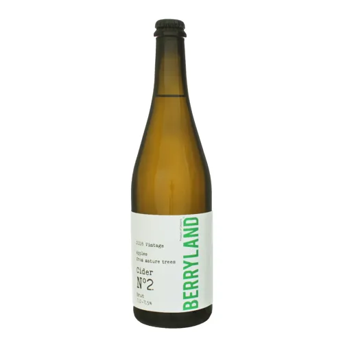 Сидр 0.75л 7-7.5% ігристий брют №2 Berryland бут