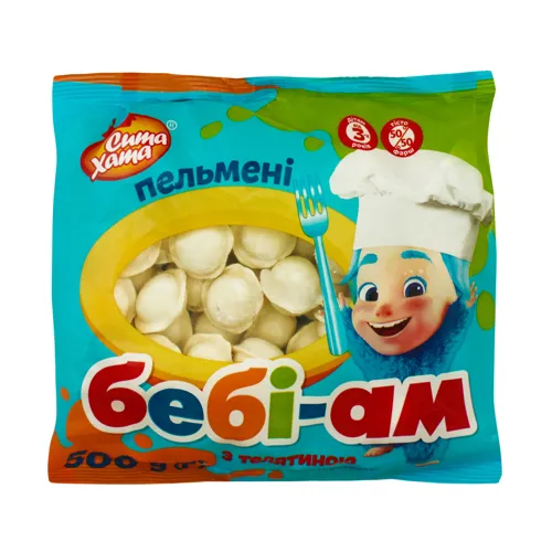 Пельмені з телятиною Бебі-ам Сита Хата м/у 500г