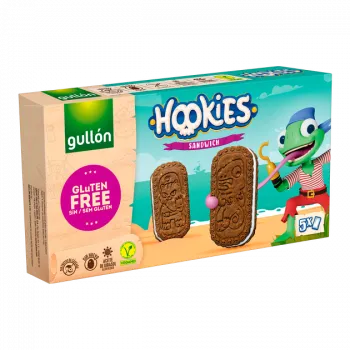 Печиво-сендвич без глютена GULLON Hookies 230г