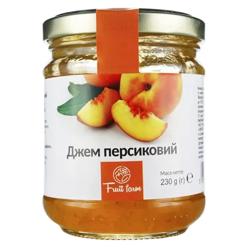 Джем Fruit Farm Персиковий 230г