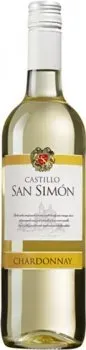 Вино J.Garcia Carrion Castillo San Simon Chardonnay біле сухе 0.75л 11.5%