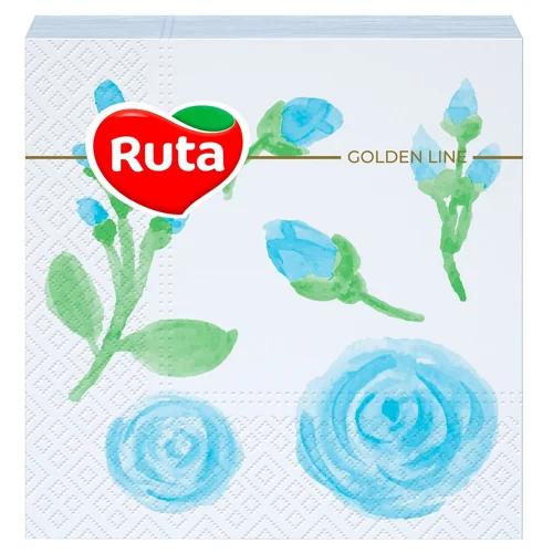 Серветки Ruta Double Luxe Кухня Мікс двошарові 33х33см 20шт