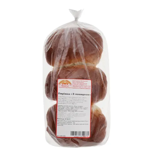 Пиріжок з повидлом НіжинХліб м/у 3х80г