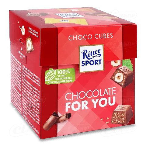 Цукерки Ritter Sport асорті, 176г