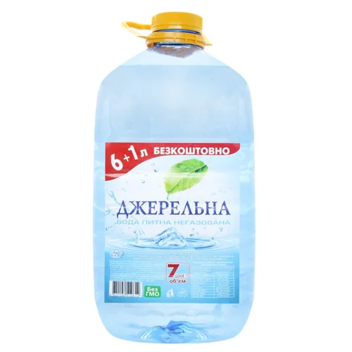 Вода Джерельна негазована 7л