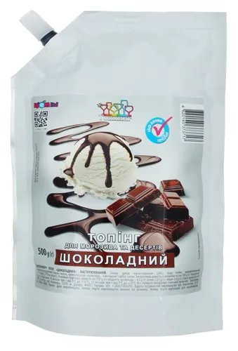 Топінг для морозива та десертів Шоколадний Топпинг д/п 500г