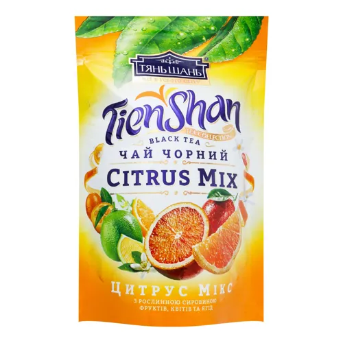 Чай чорний Citrus Mix Tien Shan д/п 80г
