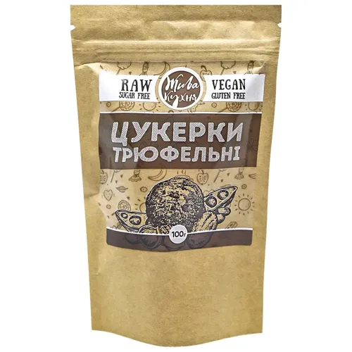 Цукерки Жива кухня Трювельні 100г