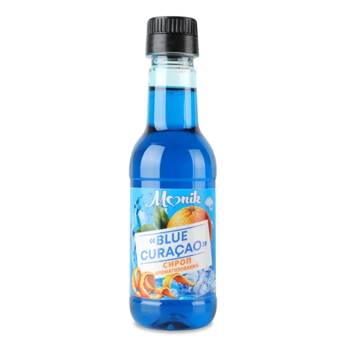 Ароматизатор Сироп Blue Curacao Monik, Пластикова Пляшка, 200мл