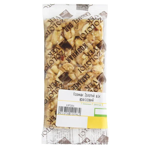 Козинак Zolotoi Vek з арахісу