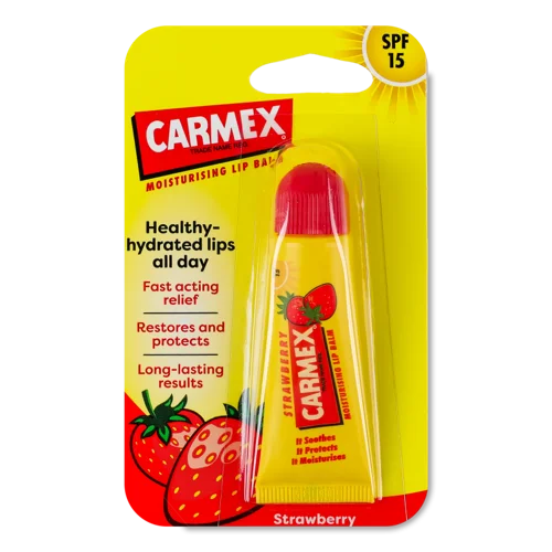 Бальзам для губ зі смаком суниці SPF 15 Carmex, 10 г