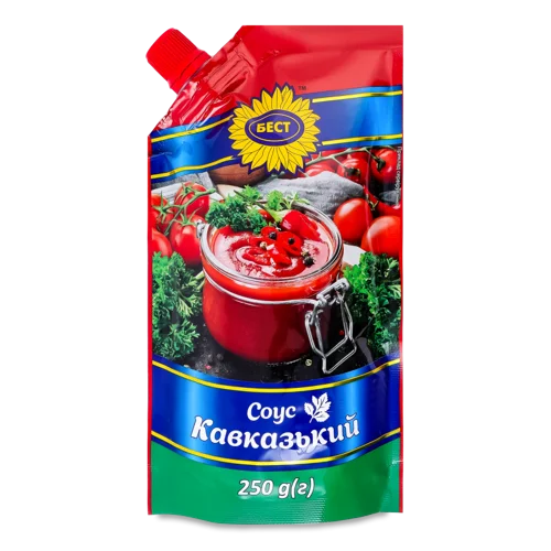 Соус Пастеризований Кавказький Бест В/ґ 250г