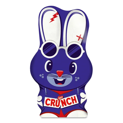 Фігура Молочного Шоколаду З Рисовими Кріпсами Кролик Crunch, 88г