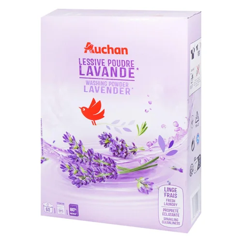 Пральний порошок Auchan Лаванда 3кг