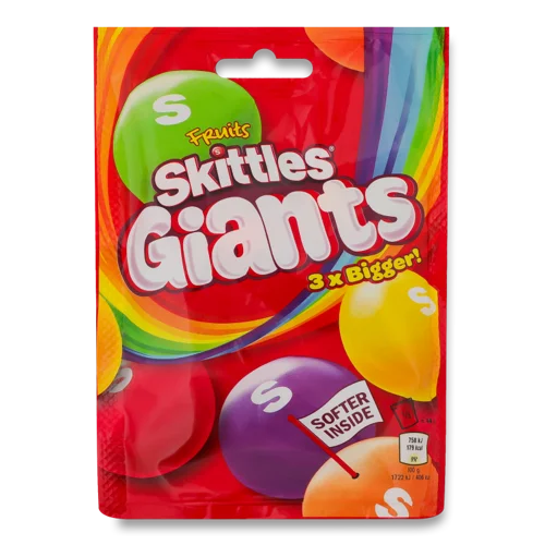 Драже Fruits Giants Skittles, в/ґ, 132 г