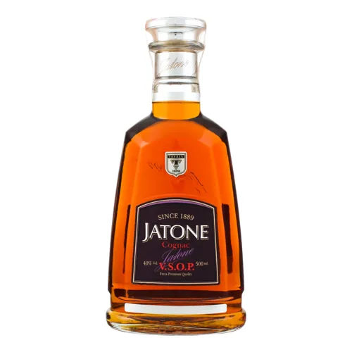 Коньяк 0.5л 40% П'ять зірок Jatone пл