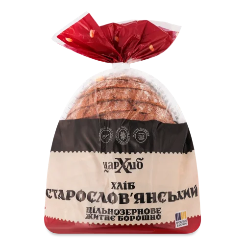 Хліб Половинка В Нарізці Старослов'янський Цар Хліб М/у 350г