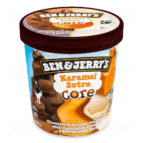 Морозиво Ben&Jerry's карамельне з м'якою карамеллю, 465г