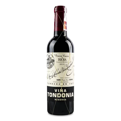 Вино Червоне Сухе Вищого Ґатунку Reserva Vina Tondonia, 375мл, 13%