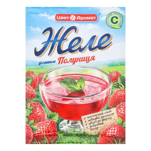 Желе Полуниця ЦветАромат м/у 90г