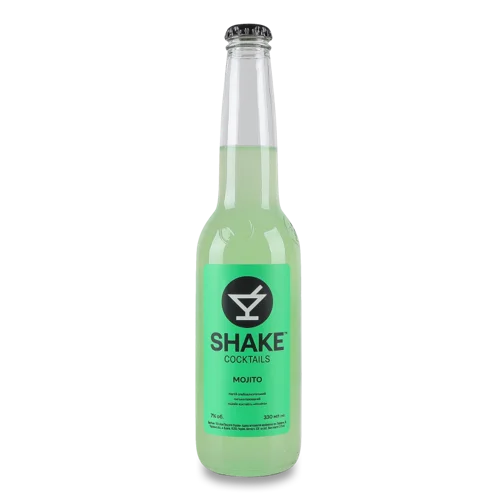 Слабоалкогольний Напій Mojito Cocktails Shake, 7% газований, 330мл, з/б