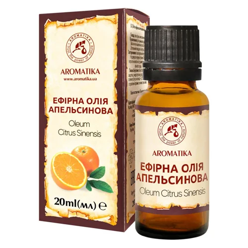 Олія ефірна Ароматика апельсинова 20мл