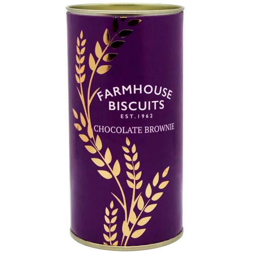 Печиво Farmhouse Biscuits Chocolate Brownie шоколадне з шоколадною крихтою з чорного шоколаду 100г