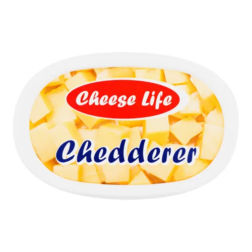 Продукт сирний 60% молоковмісний плавлений пастоподібний Chedderer Cheese Life