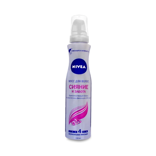 Мус Для Волосся Екстрисильної Фіксації Сліпучий Діамант Nivea, 150мл