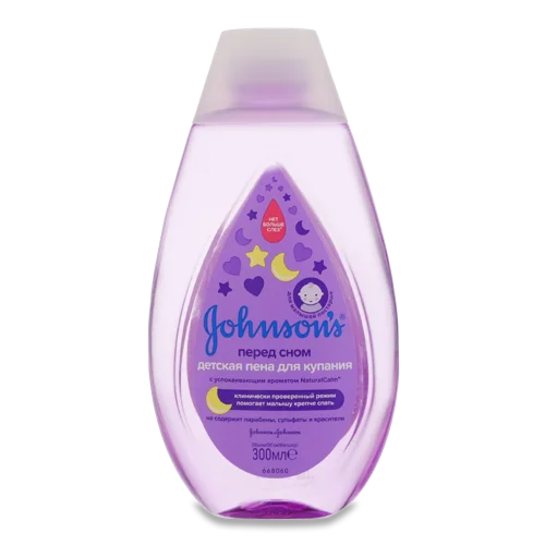 Дитяча Піна для Купання Перед Сном Johnson's, 300мл